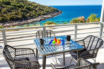 Villa für 6 Personen, mit Ausblick und Balkon auf Thassos