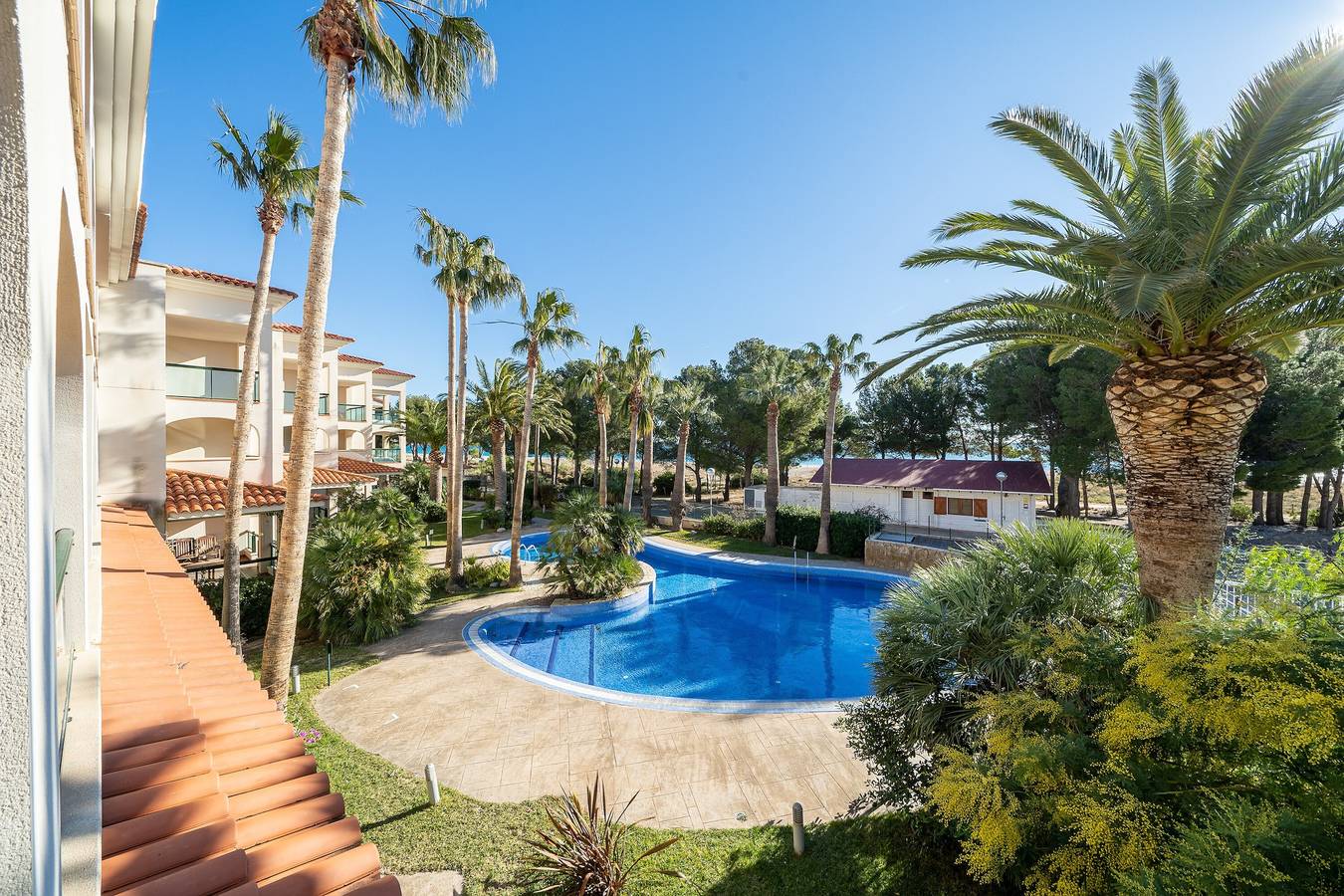 Ganze Wohnung, Ferienwohnung 'Costa Linda 201' mit Meerblick, Pool & Wlan in Vandellòs i l'Hospitalet de l'Infant, Costa Dorada
