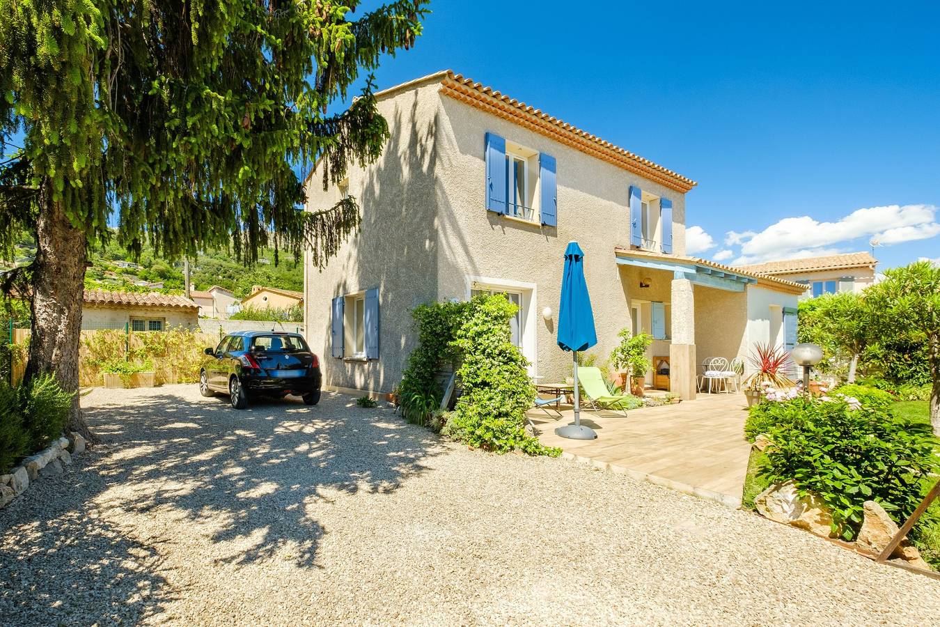 Casa de vacaciones 'Villa Jardin 2' con jardín privado, Wi-Fi y aire acondicionado in Tourrettes-sur-Loup, Costa mediterránea (Francia)
