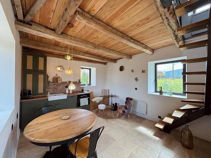 Location de vacances pour 2 personnes, avec terrasse et jardin à Les Avenières - 3