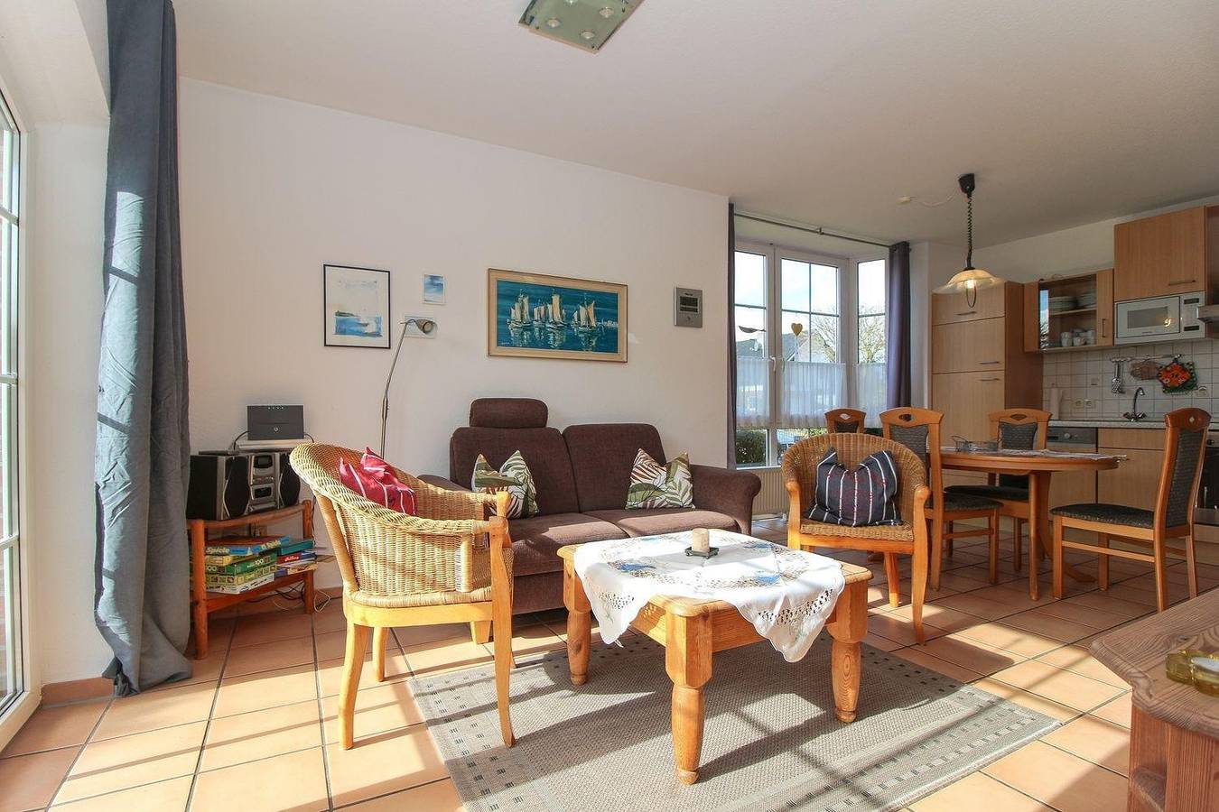 Geheel vakantieappartement, Vakantieappartement voor 4 personen met terras in Norden, Norden en omgeving