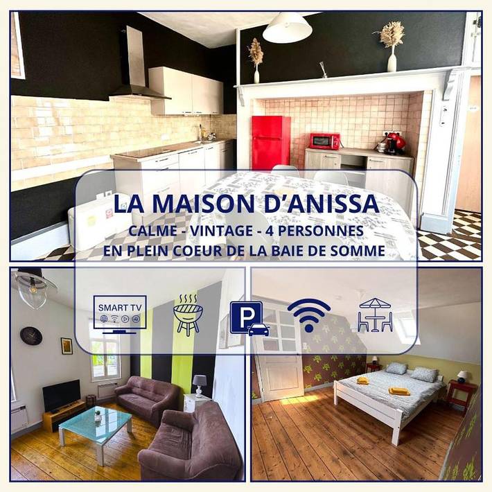 Gîte pour 4 personnes, avec terrasse dans Nouvion
