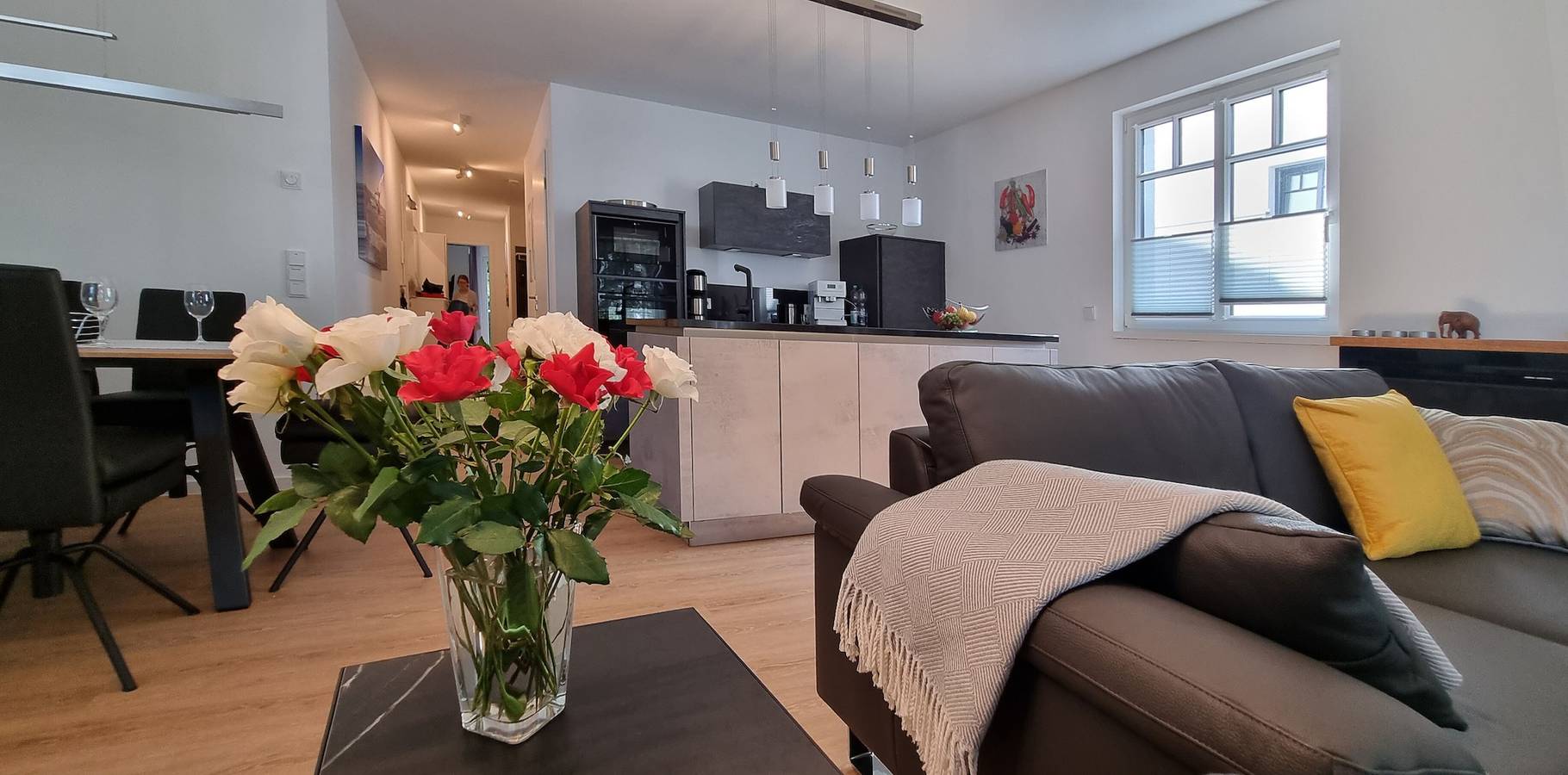 Ganze Wohnung, Ferienwohnung 'Strandblick' mit Meerblick, Balkon und Wi-Fi in Ostseebad Binz, Binz