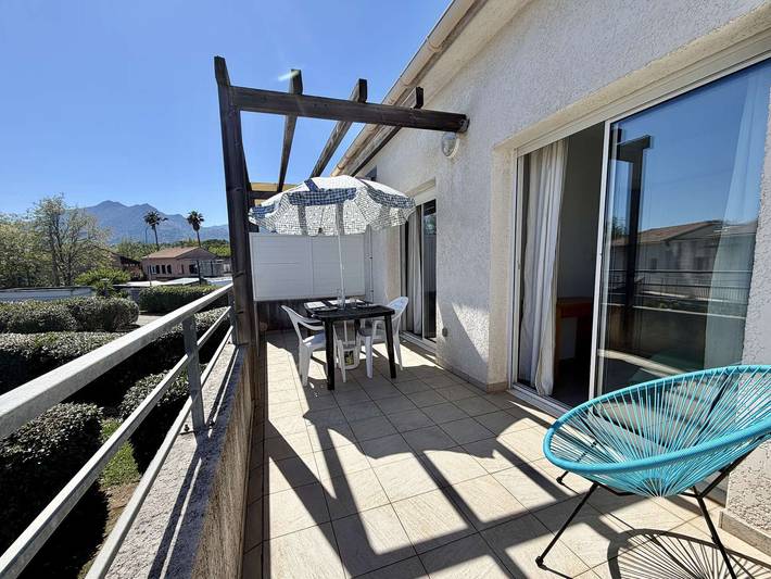 Apartamento de vacaciones para 2 personas, con terraza y piscina - 1