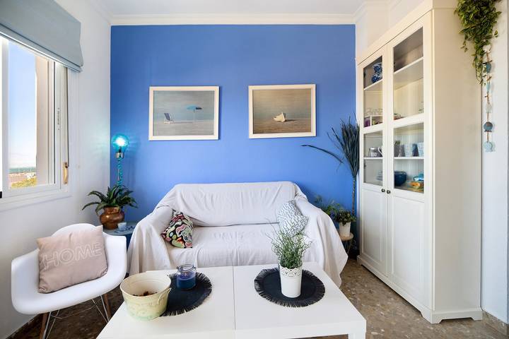 Apartamento entero, Apartamento 'La Barca' con terraza compartida, Wi-Fi y aire acondicionado in Puerto Chipiona, Chipiona