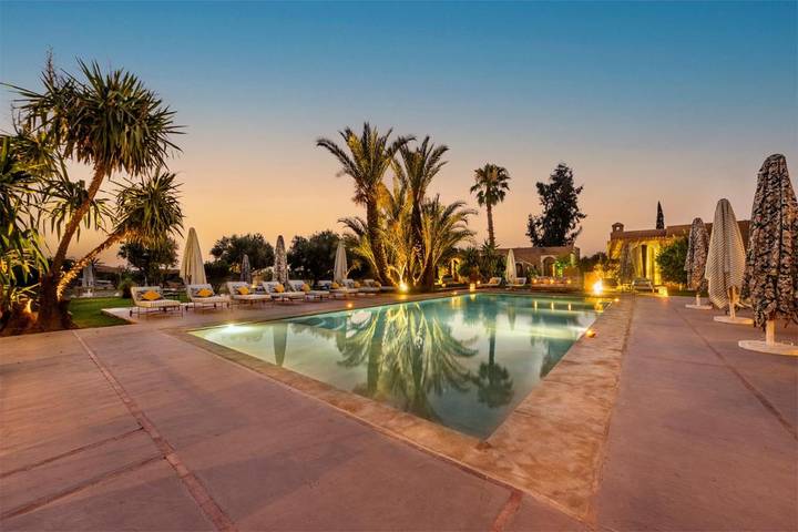 Maison d’hôte pour 2 personnes, avec piscine ainsi que terrasse et jardin au Maroc