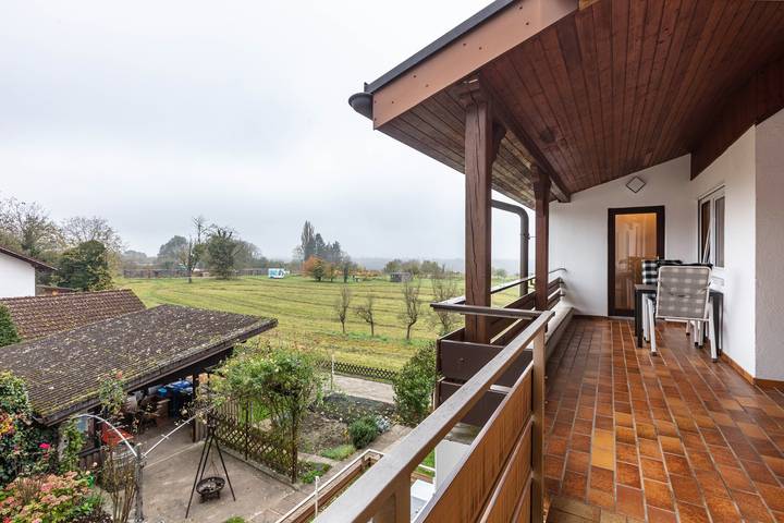Ferienwohnung für 2 Personen, mit Balkon und Garten in Bad Bellingen