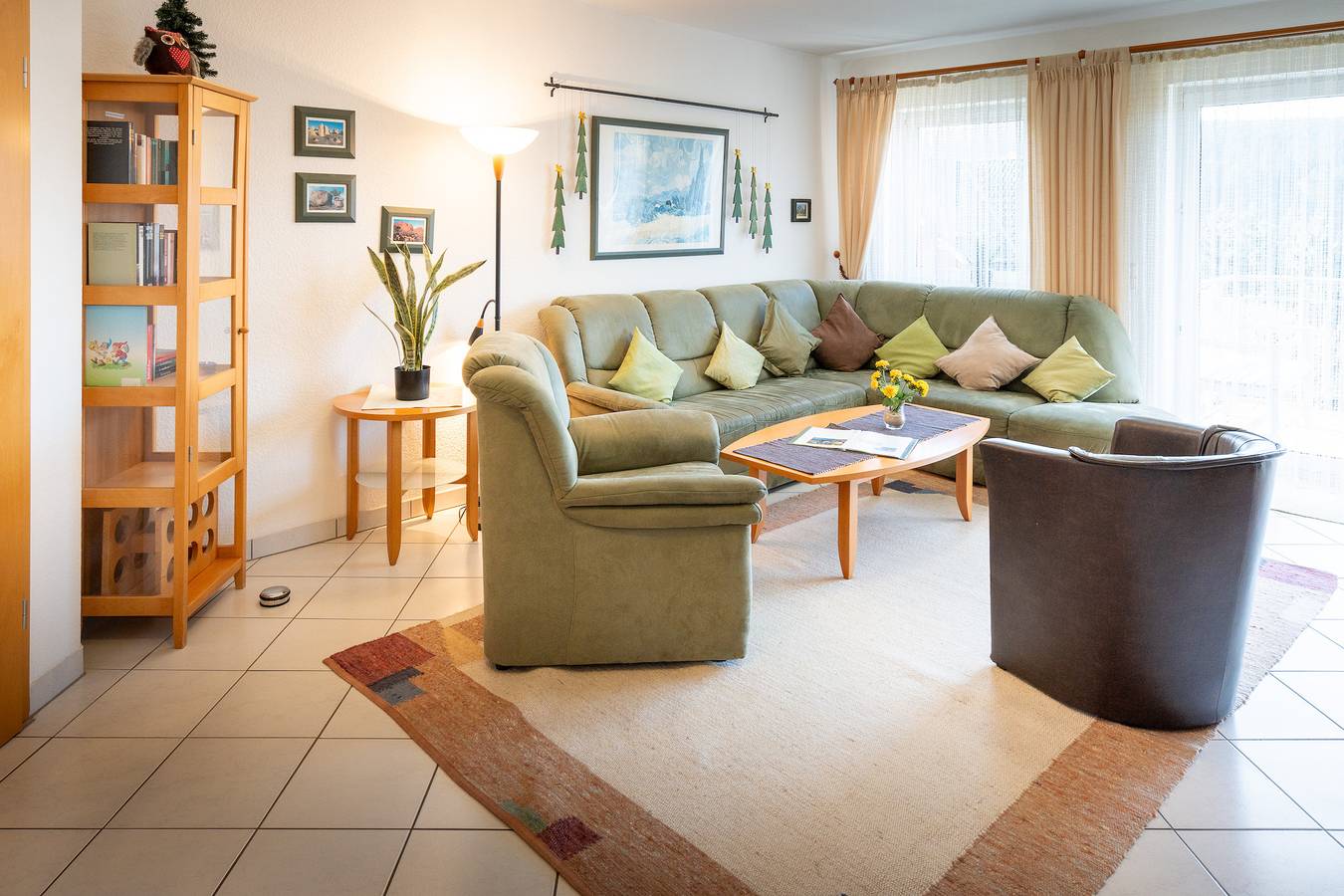 Ganze Wohnung, Ferienwohnung 'Tannenblick 4-3' mit Bergblick, Gemeinschaftsgarten und Wi-Fi in Oberhof, Rennsteig