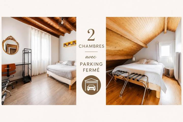 Location de vacances pour 5 personnes, avec Balcon et Terrasse ainsi que Jardin et Vue à Perrier