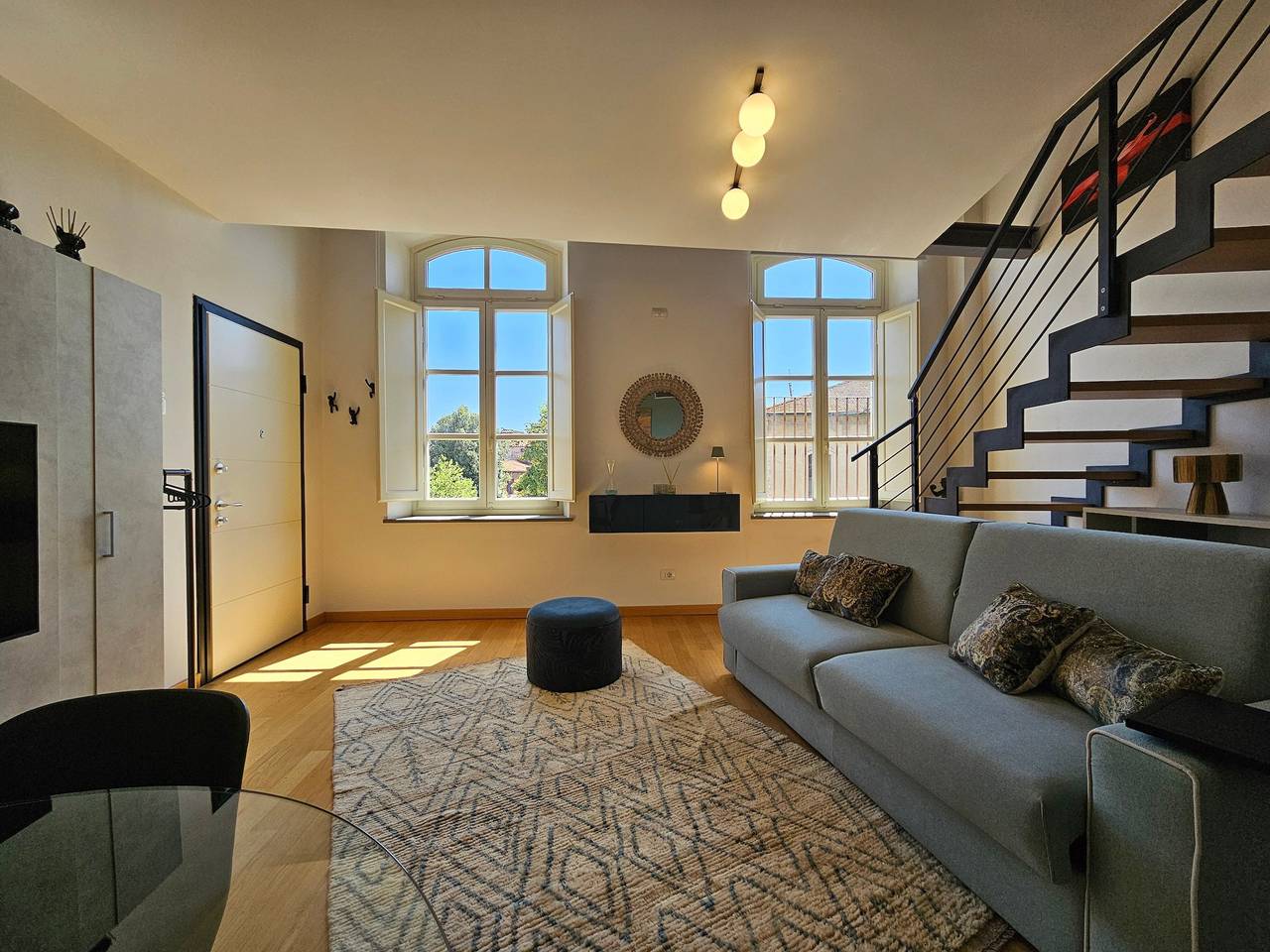 Ganze Wohnung, Ferienwohnung 'Borgo Verde Centro Storico' mit privatem Parkplatz, Wlan & Klimaanlage in Lucca, Lucca Provinz