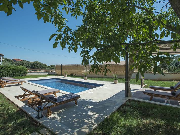 Villa pour 5 personnes, avec piscine à Barbariga