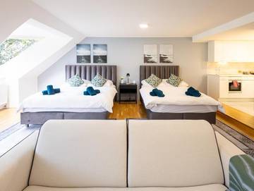 Ferienwohnung für 6 Personen, mit Ausblick in Wiener Prater