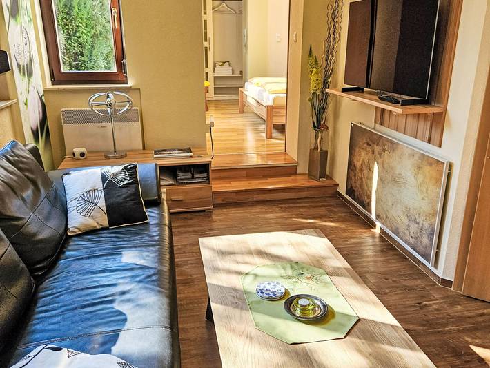 Ferienwohnung für 2 Personen, mit Terrasse und Garten in Prohlis - 2