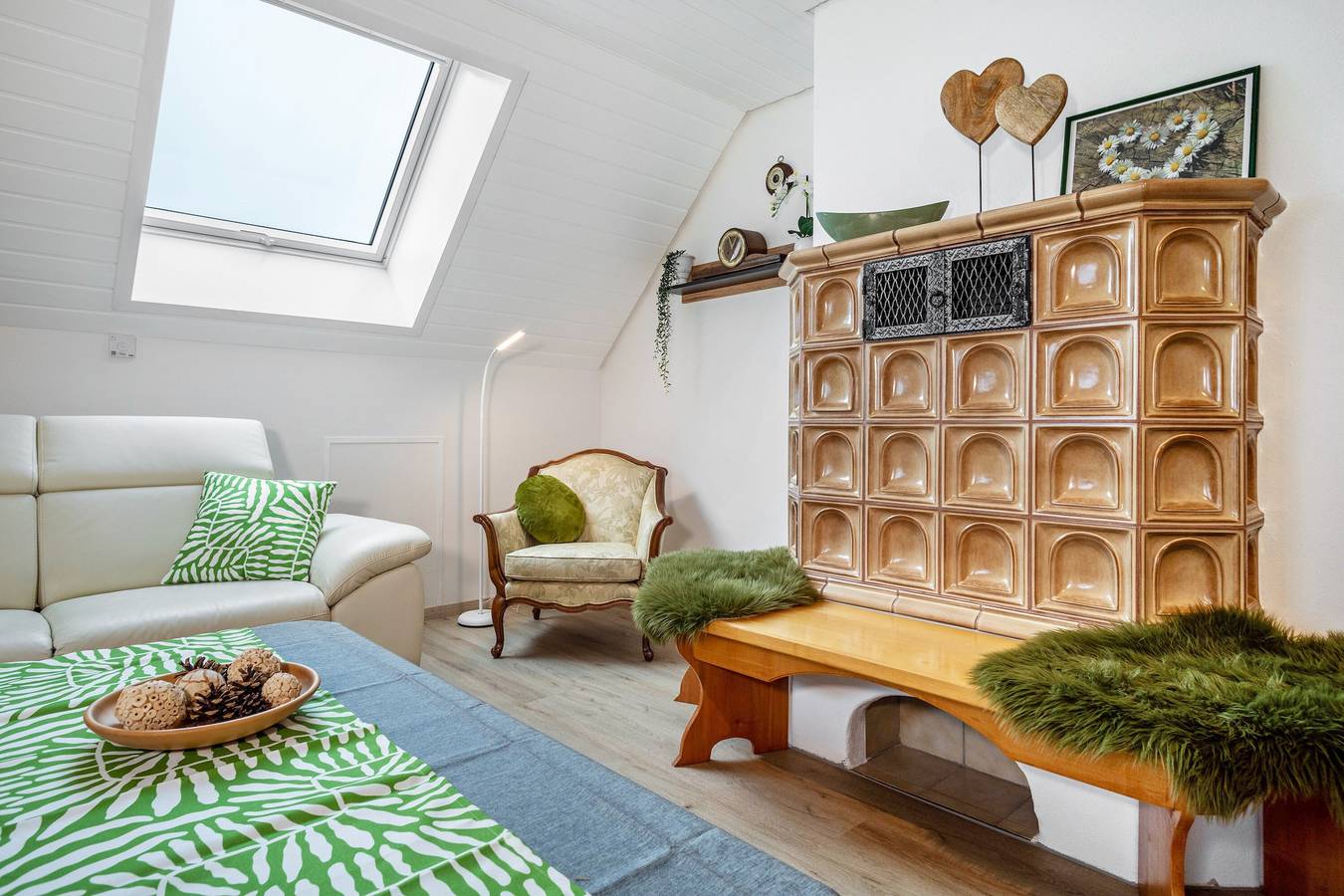 Ganze Wohnung, Ferienwohnung Familie Löffler mit Bergblick, Wintergarten und Wlan in Ostrach, Region Bodensee-Oberschwaben