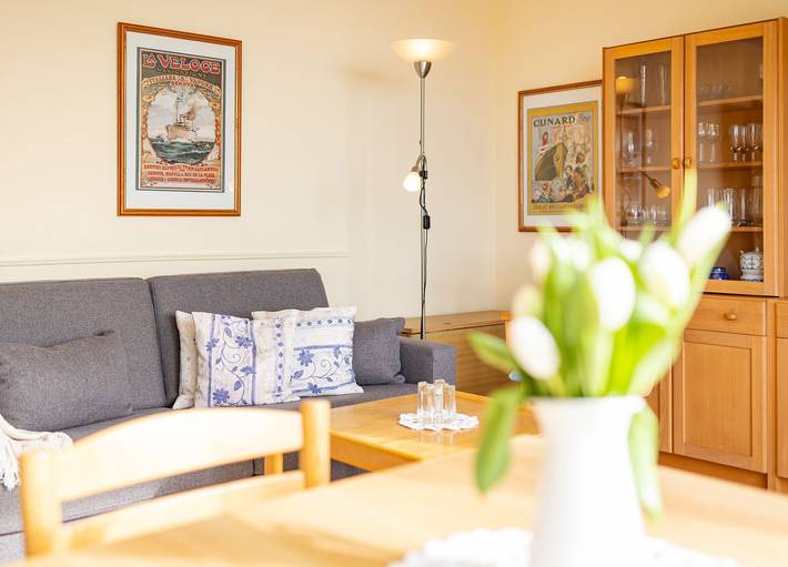 Ferienwohnung für 2 Personen, mit Ausblick und Balkon auf Amrum - 3