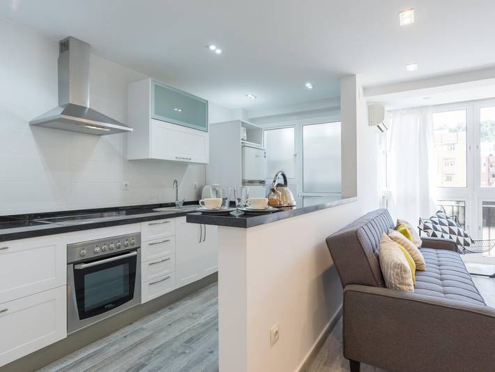 Ferienwohnung für 5 Personen, mit Terrasse in Altstadt Málaga - 2