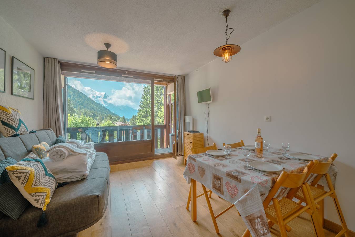 Appartement De Vacances pour 5 Personnes dans Chamonix-Mont-Blanc, Massif du Mont-Blanc