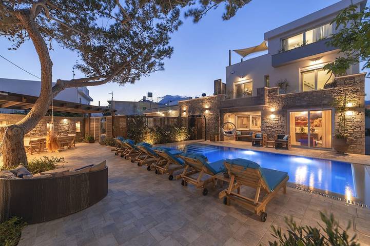 Ferienhaus für 19 Personen, mit Garten