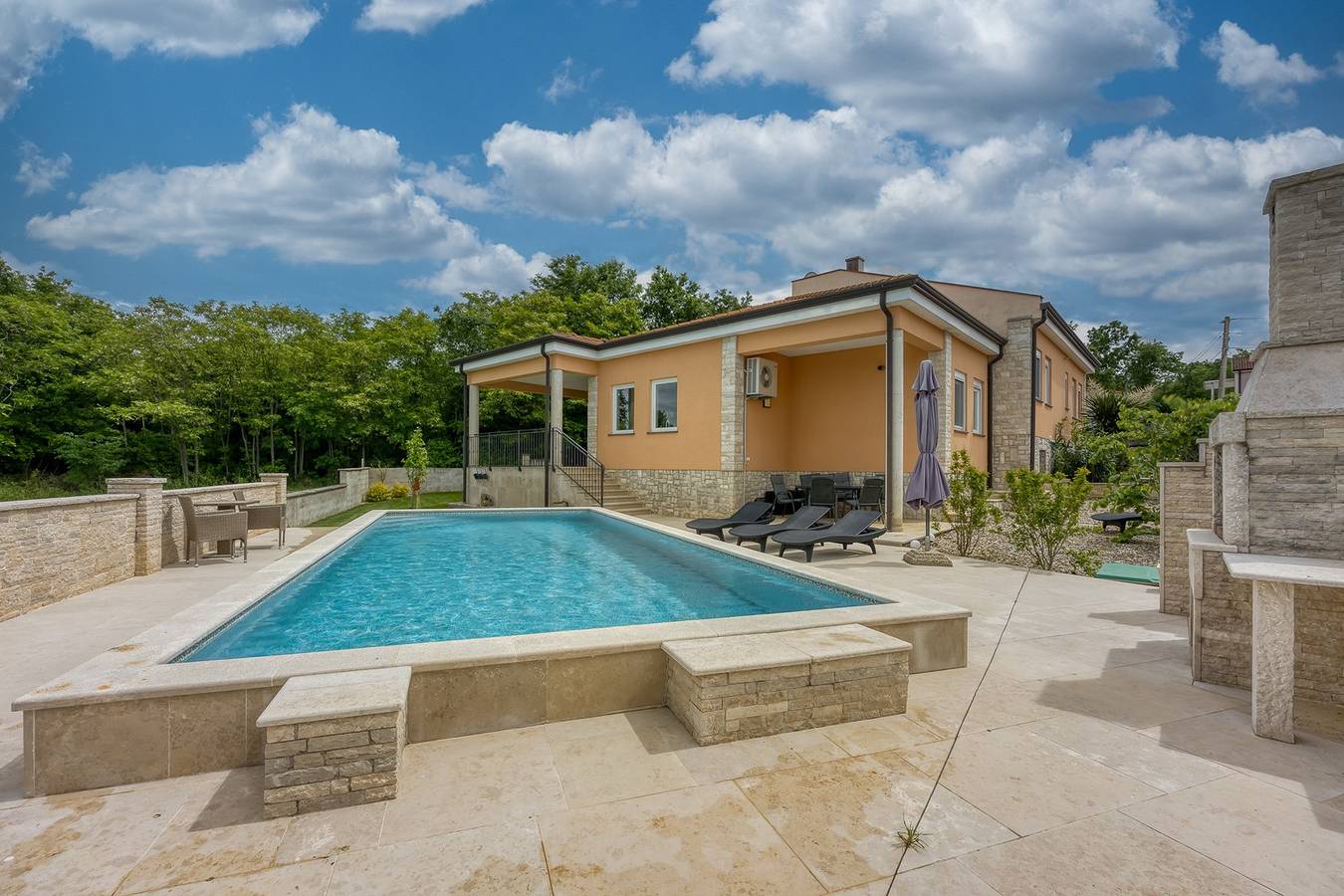 Villa Levi in Zbandaj, Porec und Umgebung