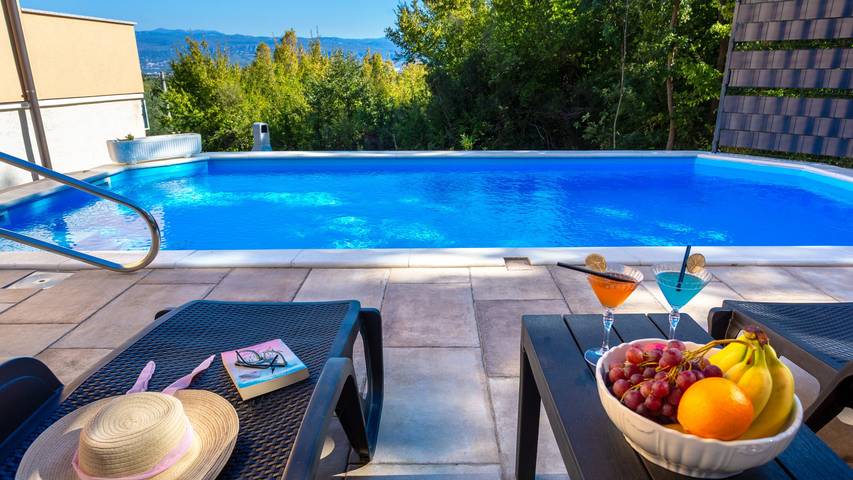 Villa pour 4 personnes, avec jardin à Vrbnik - 2