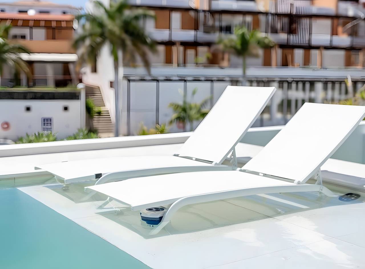 Holiday Villa 'Vistas al Mar' with Sea View, Wi-Fi and Air Conditioning in Las Adelfas, Amarilla Golf