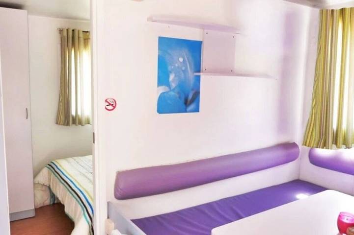 Zecamping 3*  club enfant mobil-home Tv 17m2 2 pers in Moustiers-Sainte-Marie, Verdonschlucht