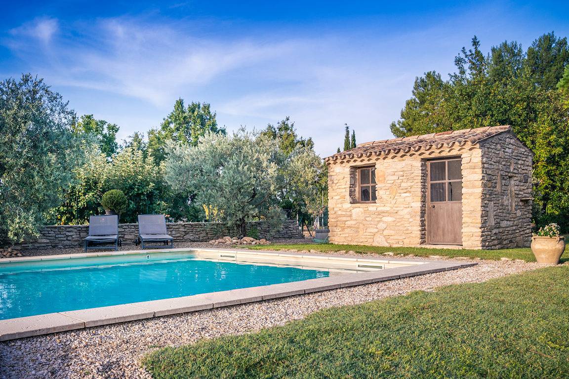 Mas provençal 200 m², climatisé, piscine, classé 4 **** in Vaison-la-Romaine, Parc naturel régional du Mont-Ventoux