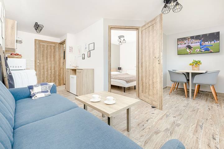 Ferienwohnung für 4 Personen, mit Sauna und Terrasse, mit Haustier in Grzybowo - 2