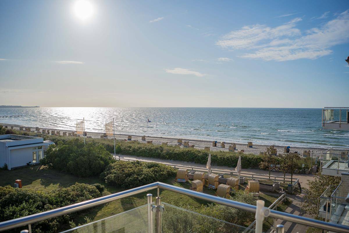 Ganze Ferienwohnung, Inselblume 56 - Ferienwohnung am Südstrand mit Meerblick in Ostfehmarn, Fehmarn