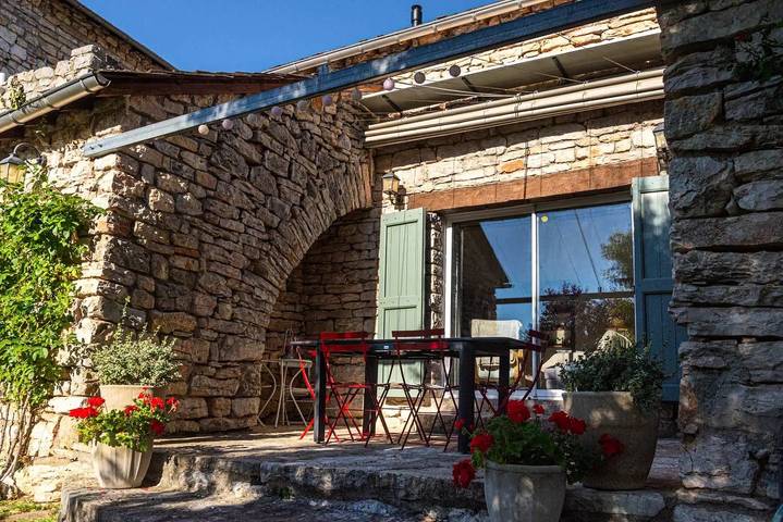 Gîte de France 6 personnes in La Malène, Parc national des Cévennes