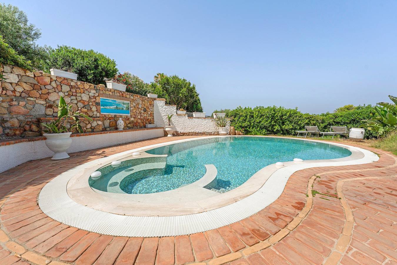 Barrierefreies Doppelzimmer – Santa Caterina Guest House Villa, 100 m zum Strand in Cala Caterina, Villasimius