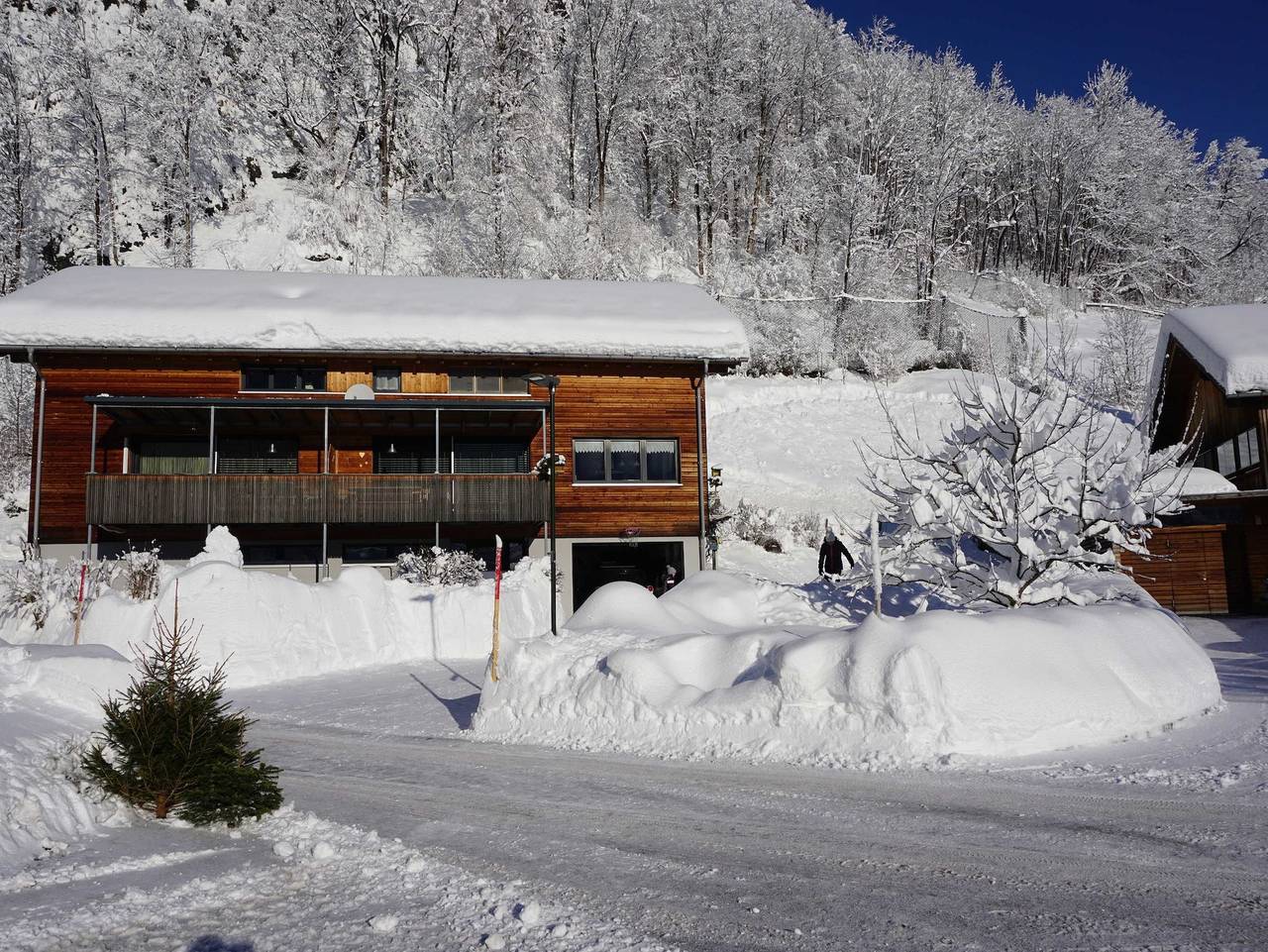 Ganze Ferienwohnung, Ferienwohnung Hausblick - Ferienhaus h[Au]sblick in Au, Bregenzerwald