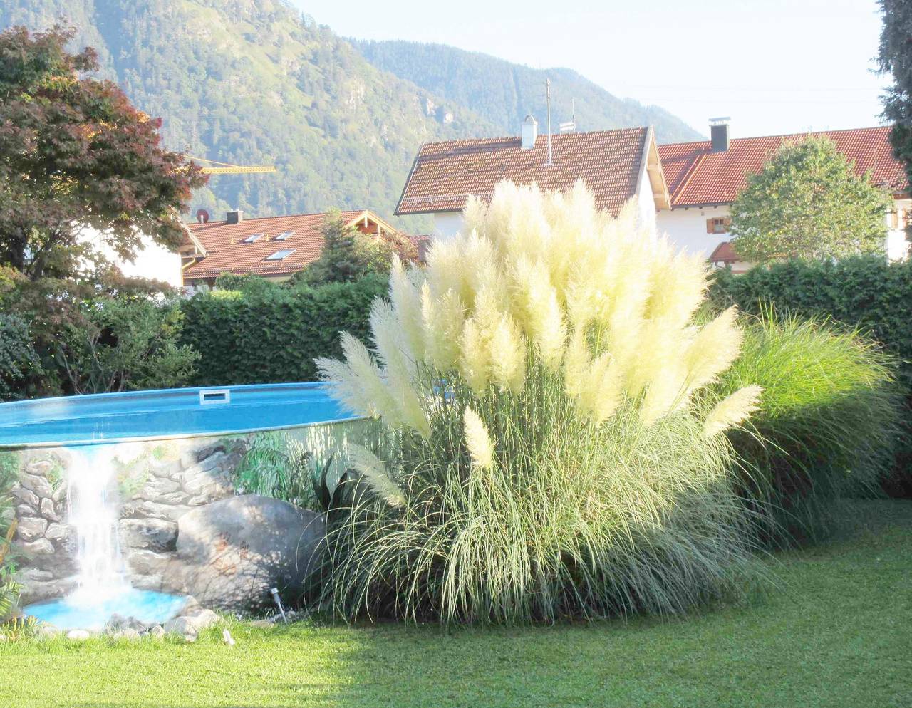 Ganze Ferienwohnung, Steffl Martina - Ferienwohnung 54 qm, 1-3 Pers., großzügige Terrasse, Swimmingpool, Liegewiese in Grassau, Chiemsee