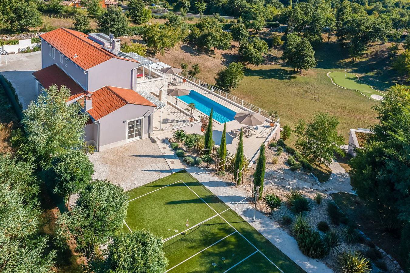 Villa für 36 Personen mit Sauna in Režanci, Svetvinčenat