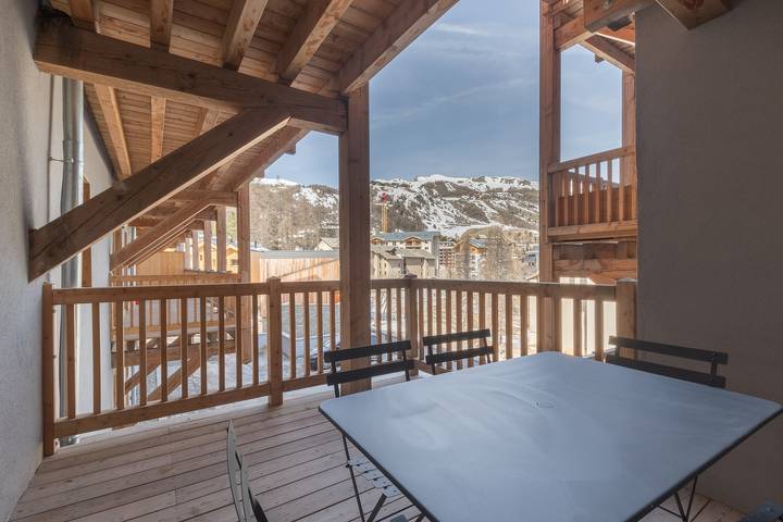 Location de vacances pour 6 personnes, avec Terrasse à Vars