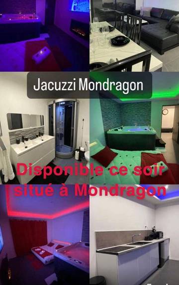 Gîte pour 3 personnes, avec jacuzzi à Mondragon