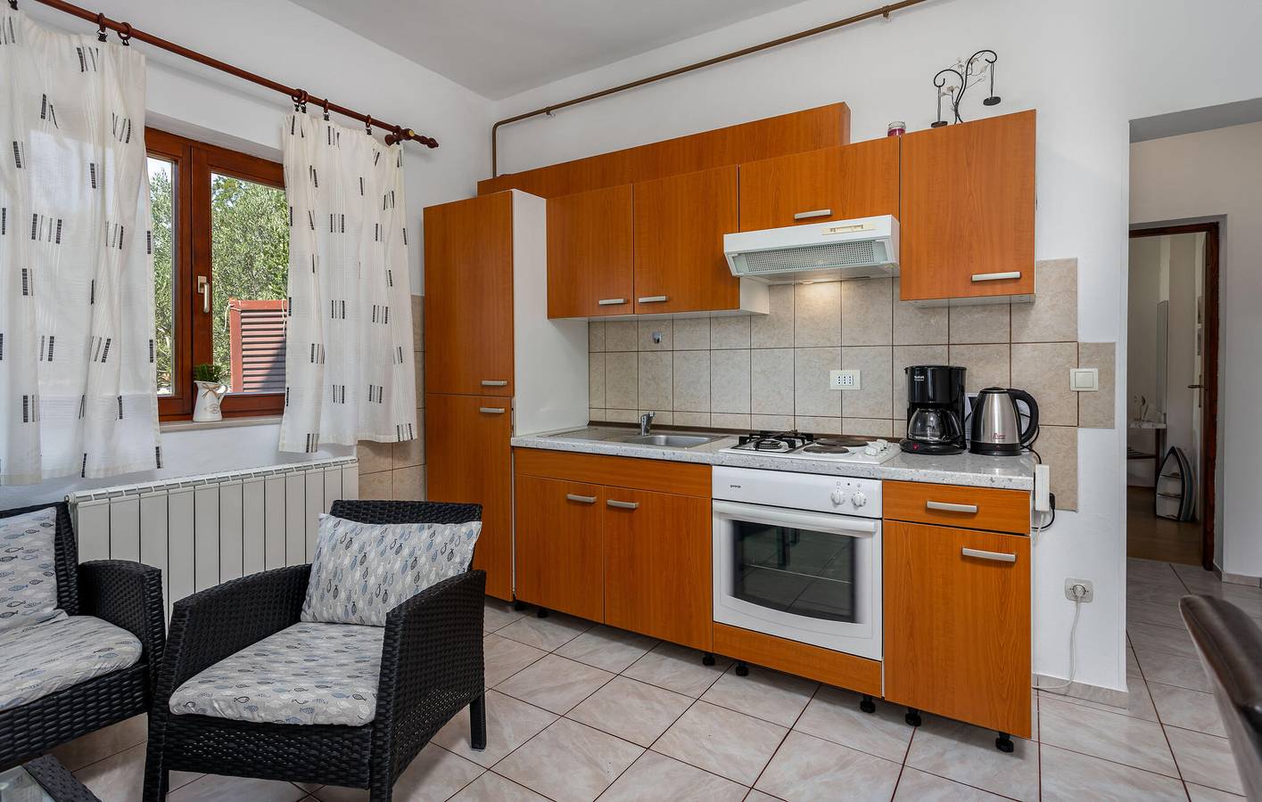 Ganze Ferienwohnung, Ferienwohnung für 3 Personen mit Terrasse in Vrh Martinscice, Primorje-Gorski Kotar
