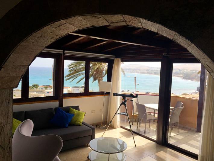 Ganze Wohnung, "Panorama" mit Wasserblick in Südliche Bucht Costa Calma, Pájara