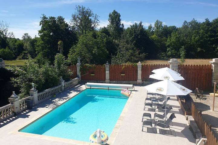 Gîte pour 6 personnes, avec piscine et jardin, animaux acceptés dans Mareuil en Périgord - 4