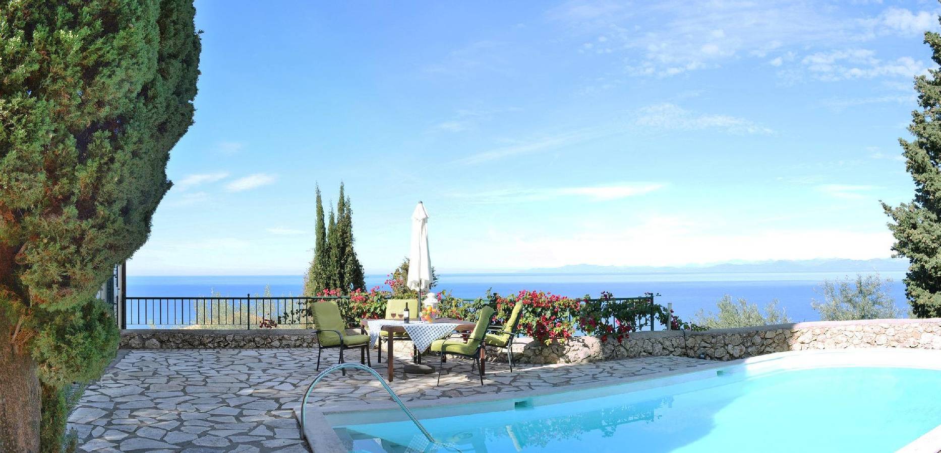Villa Vista Splendida mit privatem Pool in Agios Nikitas, Griechenland