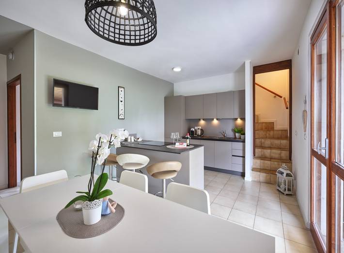 Ferienwohnung für 5 Personen, mit Balkon