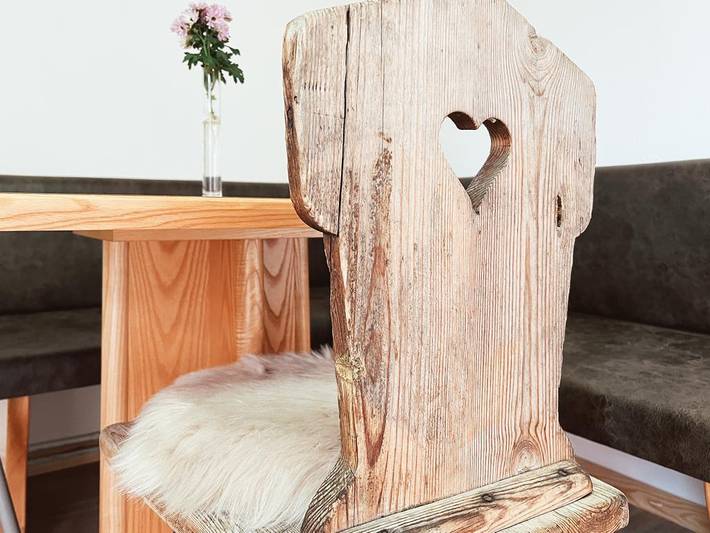 Ferienwohnung für 5 Personen, mit Balkon/Terrasse und Terrasse sowie Ausblick