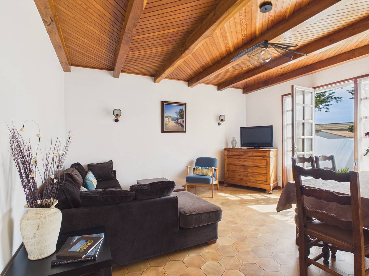 Maison pour 6 avec jardin à 50 m de la mer in La Guérinière, Noirmoutier