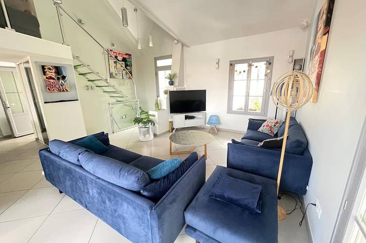 Vacation rental for 8 people, with hot tub and balcony in Arcachon