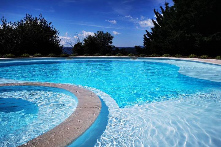 Maison de vacances pour 5 personnes, avec jardin et piscine