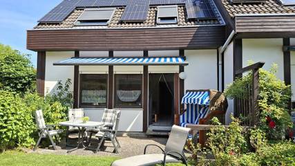 Ferienwohnung für 5 Personen, mit Terrasse und Garten, kinderfreundlich in Presen