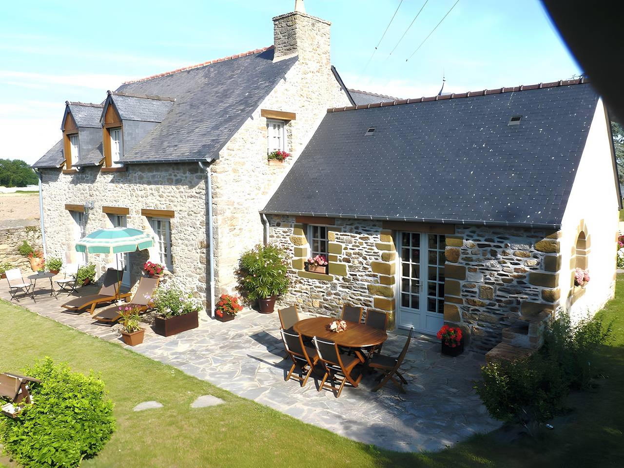Chambre d’hôtes « Chez Jean-Pierre et Marie-Thérèse » avec Wi-Fi in Saint-Méloir-des-Ondes, Région de Saint-Malo