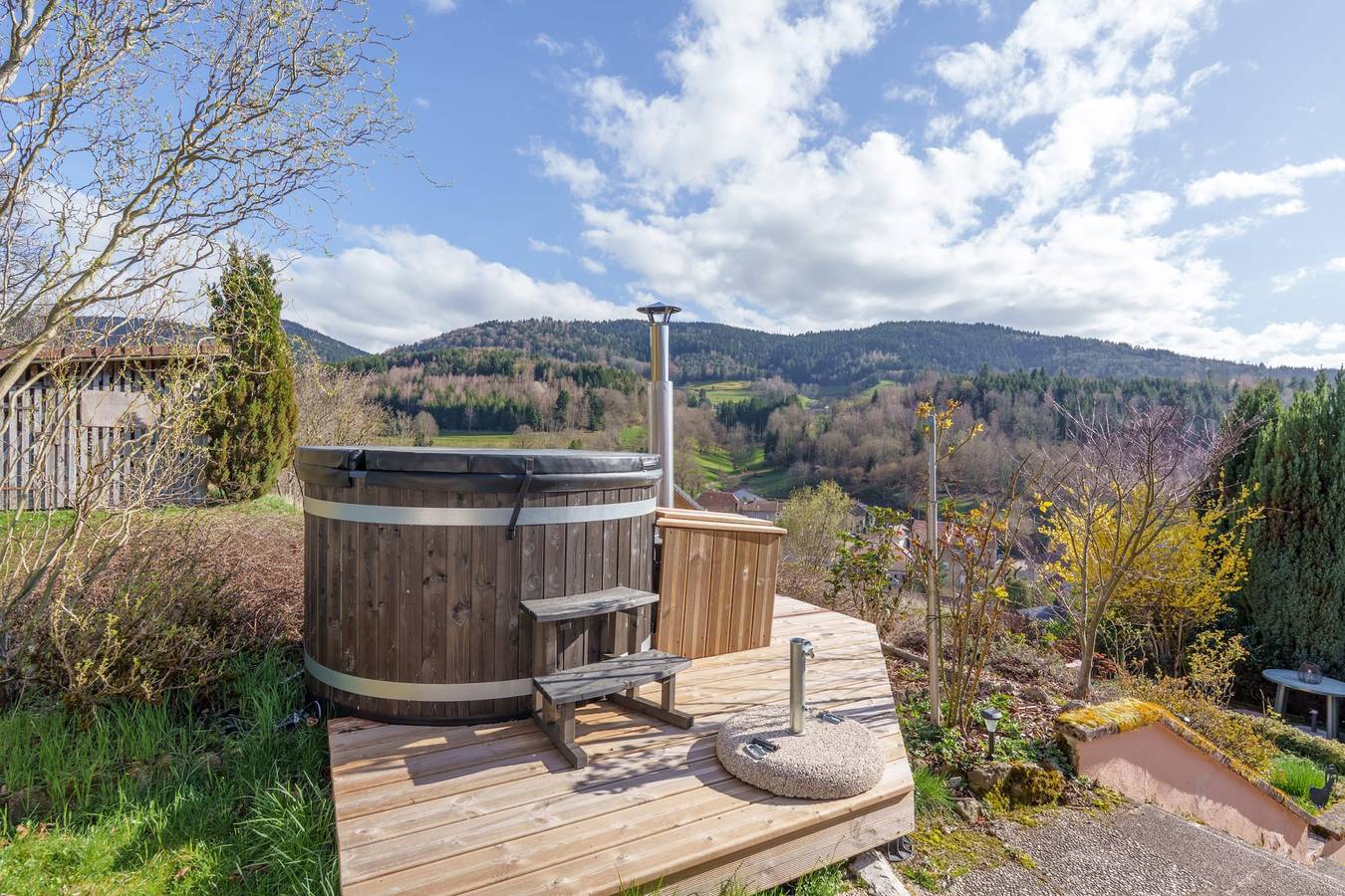 Ganzes Studio, Le Nid Vosgien - Montagne - Panorama in Wisembach, Regionaler Naturpark Belchen der Vogesen