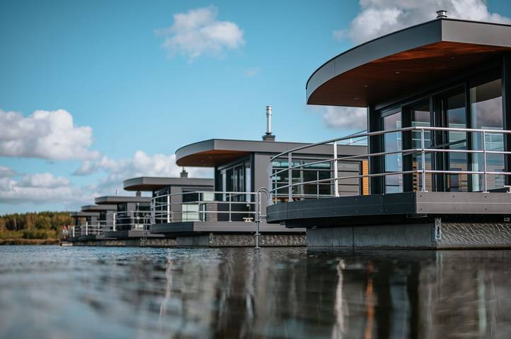 Ferienhaus für 6 Personen, mit Ausblick und Seeblick sowie Terrasse in Sachsen - 4