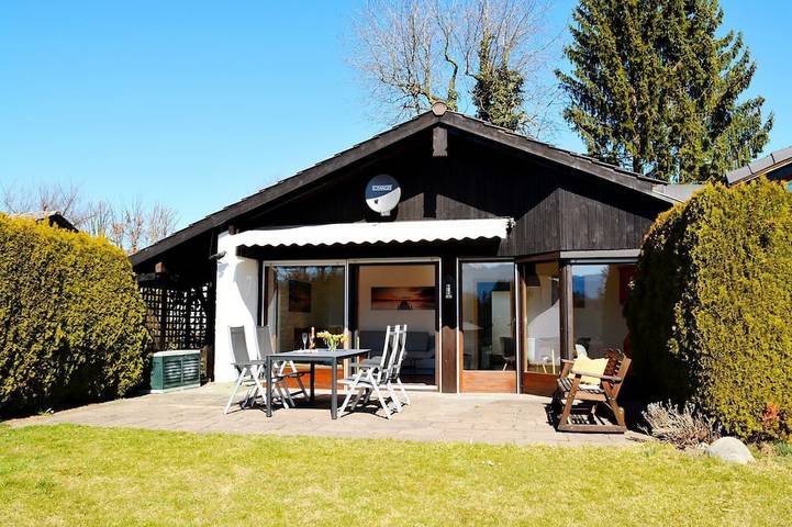 Ferienhaus für 3 Personen, mit Garten